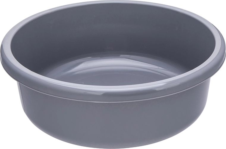 Ligă rotundă din plastic 20 l, gri, 46 cm
