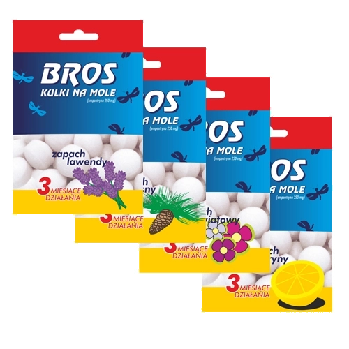 Bros bile împotriva molilor cu miros de lavandă