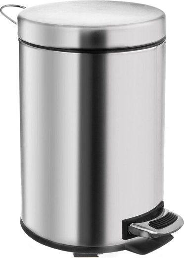 Coș de gunoi din inox cu pedală 3 l