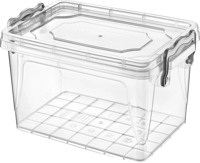 Container dreptunghiular din plastic Maxi Multi Box 7,8 l cu capac