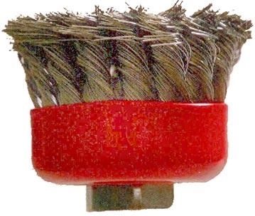Perie cupe împletită M14, diametru 65 mm, sârmă 0,3 mm