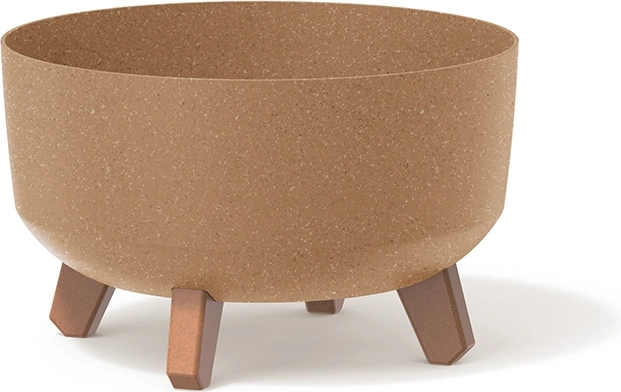 Ghiveci Gracia Low Eco Wood 28,5 cm – naturo natural