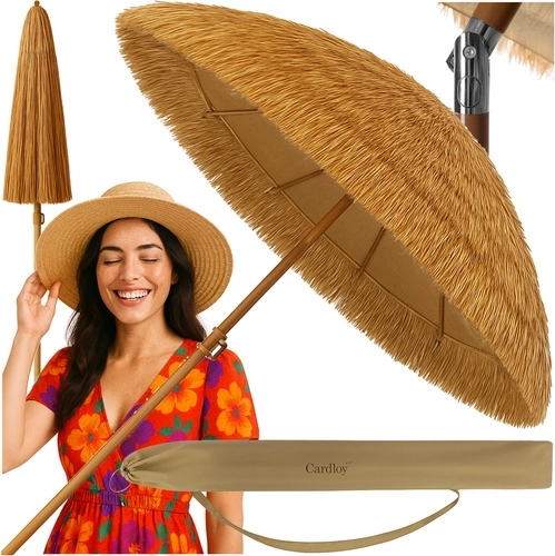 Umbrelă de grădină hawaiană Gardlov 170 cm - 1 bucată