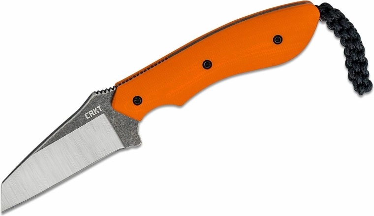 CRKT S.P.I.T. Orange cuțit versatil cu lamă fixă 5,5 cm