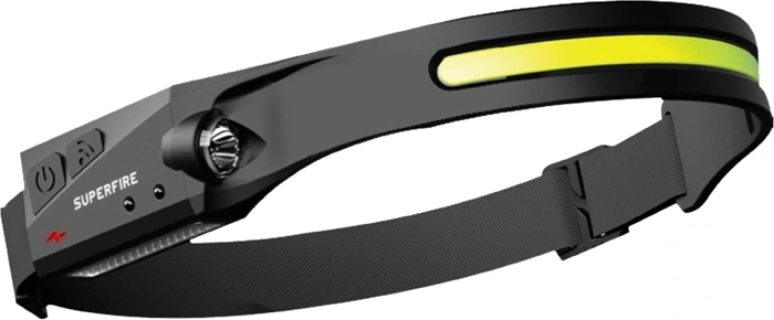 Superfire HL65 lampă frontală 430 lm cu USB-C - 1 bucată