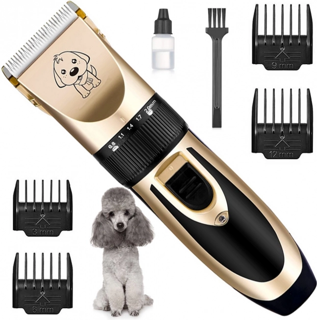 Mașină de tuns fără fir pentru câini și pisici