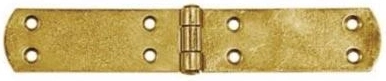 Balama franceză 140 × 33 × 2,5 mm, oțel galvanizat galben