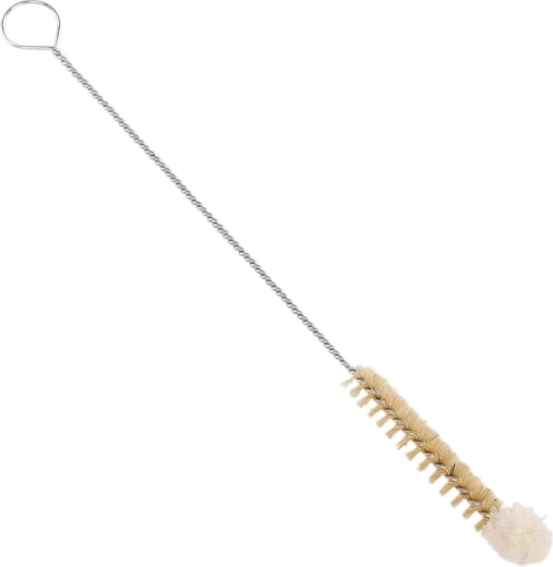 Perie pentru sticle din peri naturali și bumbac 10 mm