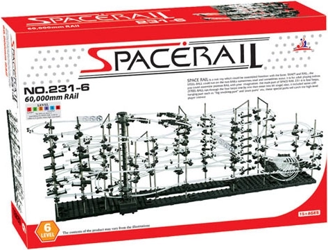 SpaceRail pistă cu bile level 6 (60 m)