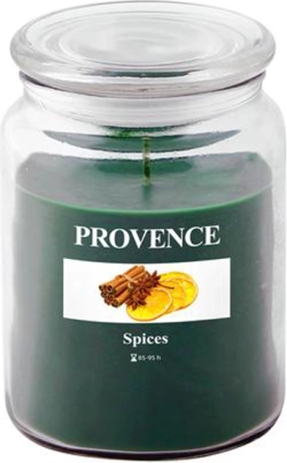Lumânare parfumată în pahar PROVENCE condimente 95 de ore