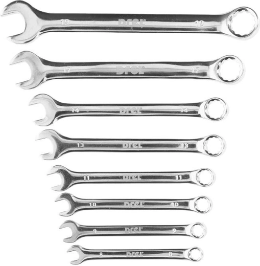 Set de chei combinate OP 8–19 mm (8 buc.)