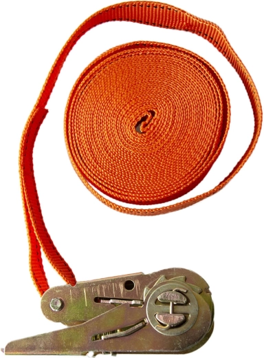 Chingă de prindere cu clichet 25 mm, lungime 5 m, capacitate 115 kg