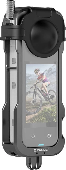 Carcasă de protecție metalică cu capac pentru obiectiv pentru Insta 360 X4