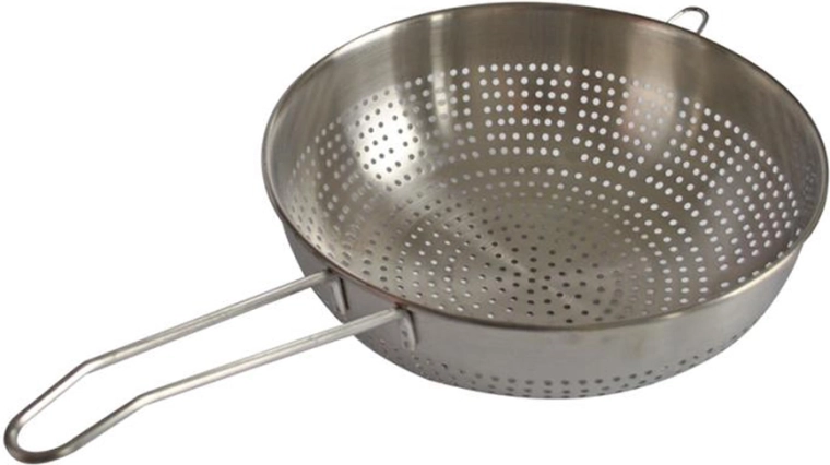 Strecurătoare din inox 22 cm cu mâner