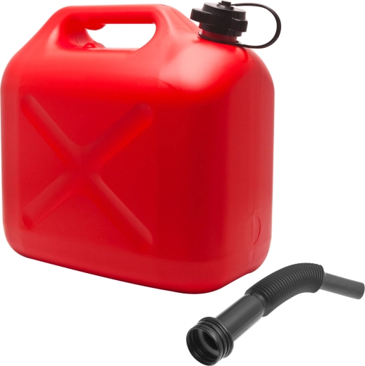 Canistră de benzină de 10 l cu pâlnie de turnare