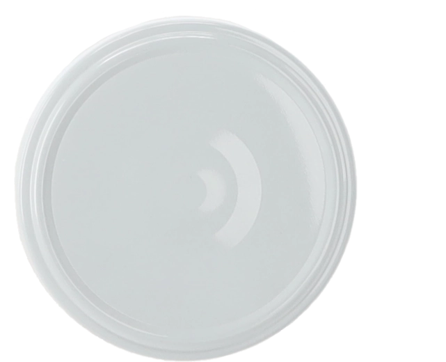 Capac alb pentru conserve 82 mm cu 6 cleme