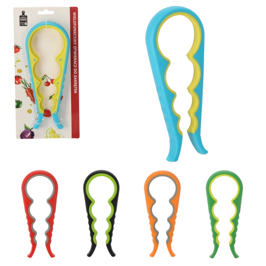 Deschizător de bucătărie multifuncțional pentru capace și sticle