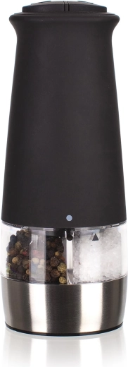 Râșniță electrică de sare și piper 2‑în‑1 Culinaria Black