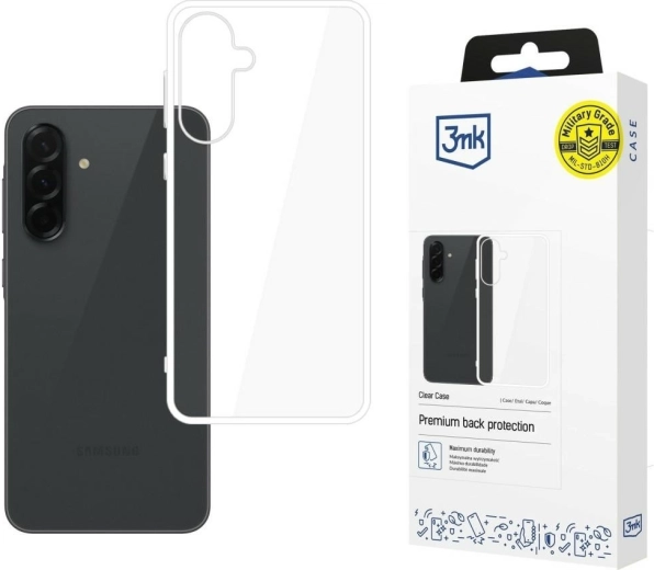Husă 3MK ClearCase transparentă pentru Samsung Galaxy A37 5G