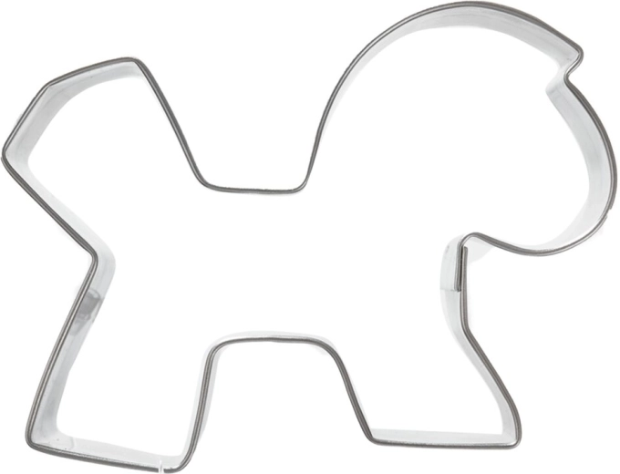 Formă de decupat din inox – cal