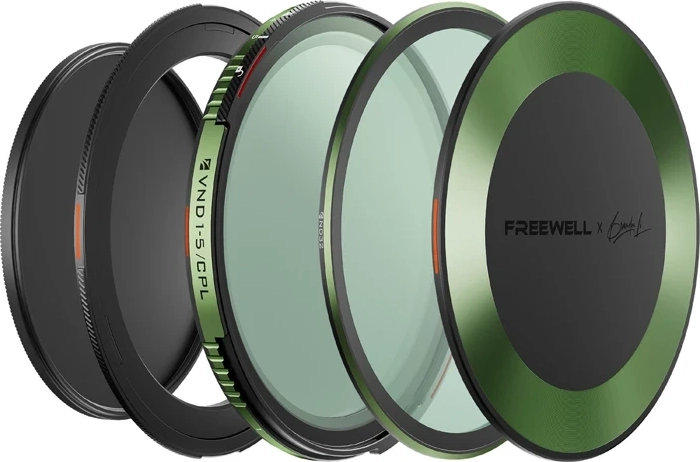 Set de filtre variabile ND/CPL Freewell Brandon Li 86 mm