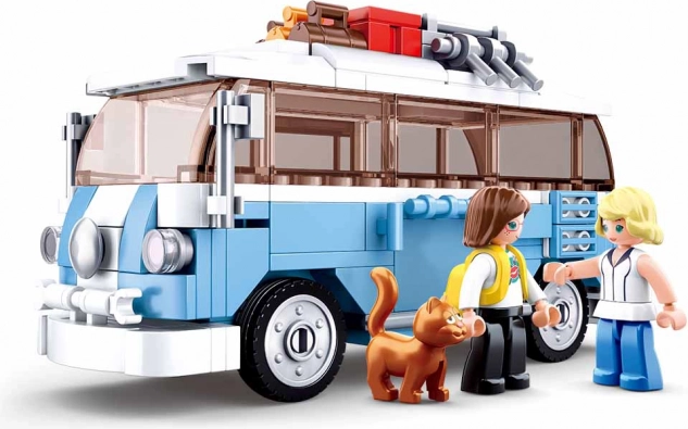 Set de construcție Sluban Happy Bus