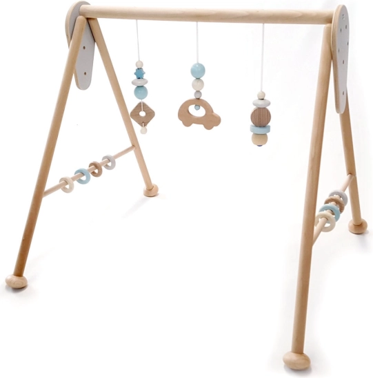 Hess bară de jucării din lemn Mașinuță