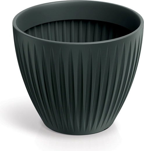 Ghiveci Latia Round antracit 40 cm