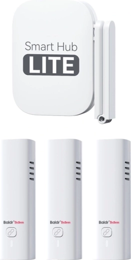 Termohigrometru Wi‑Fi Baldrtherm HCS802ARF cu Smart Hub LITE