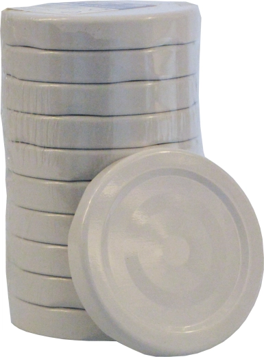 Capac de sterilizare TWIST 58 alb (10 buc)
