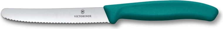 Victorinox Swiss Classic cuțit pentru roșii și servire 11 cm verde