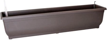 Jardinieră cu autoirigare AQUA GLORIA 80 cm fără tavă, maro