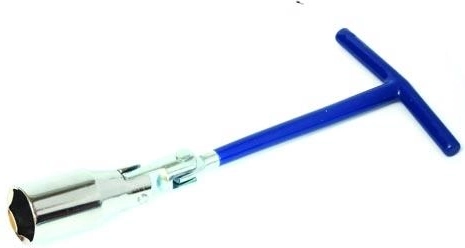 Cheie tubulară articulară pentru bujii 16 mm cu mâner în T
