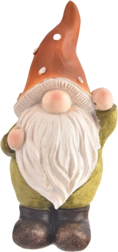 Spiriduș ceramic verde 19 cm