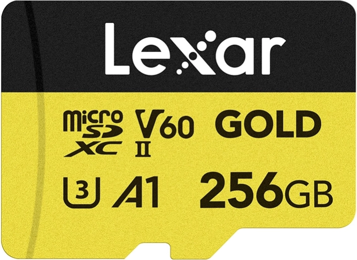 Card Lexar GOLD microSDXC 256 GB
