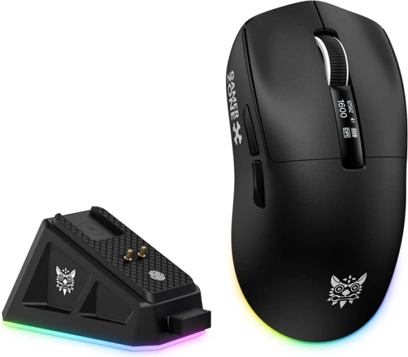 Mouse de gaming Onikuma DM07 RGB negru