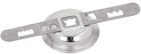 Formator pentru biscuiți nr. 8 din oțel inoxidabil