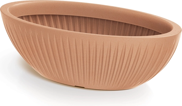 Ghiveci Latia Oval 58 cm teracotă