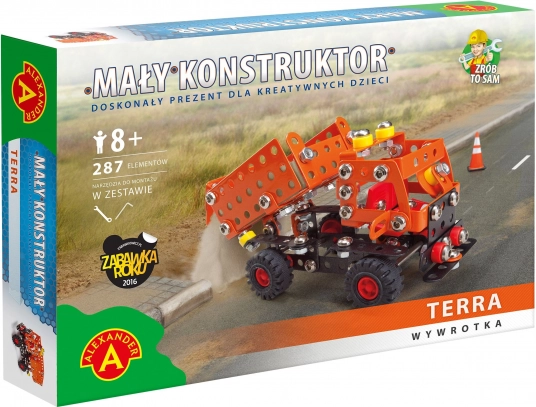 Alexander jucărie de construcție - Micul constructor - Basculantă de service rutier