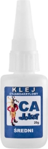 Joker adeziv cianoacrilat CA, vâscozitate medie, 20 g, cu capac cu ac