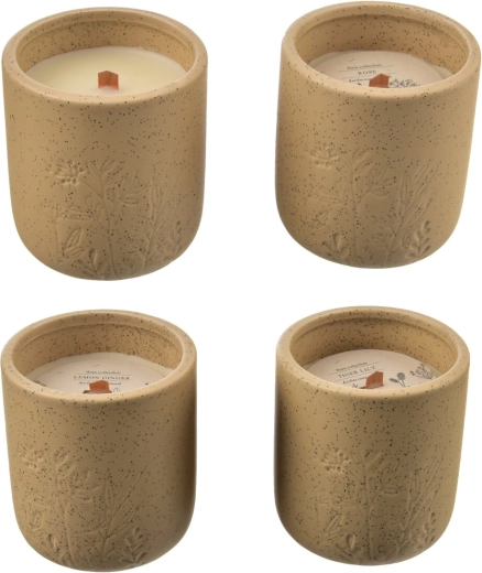 Lumânare parfumată din ceramică 225 g (4 variante)