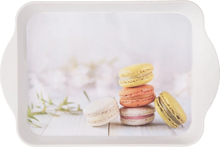 Tavă UH Tiny 21,5 × 14 cm – decor macarons