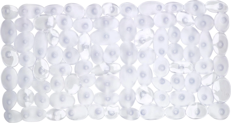 Covoraș antiderapant pentru cadă 70 × 36 cm, transparent