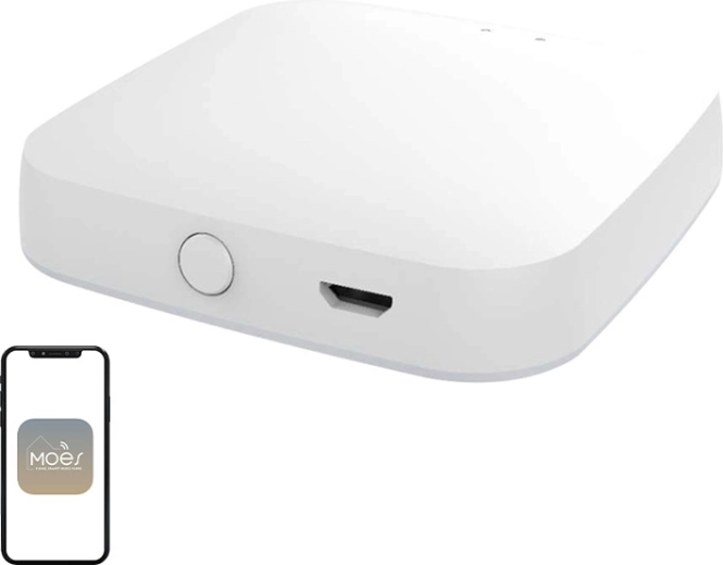 Gateway MOES Wi‑Fi/Bluetooth Mesh BHUB‑W - 1 bucată