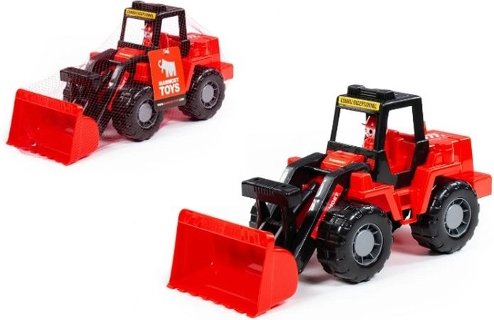 Tractor încărcător pentru copii Mammoet Technik în plasă