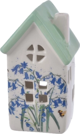 Căsuță ceramică LED verde