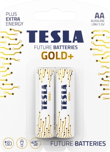 Baterie alcaline Tesla Gold+ 1,5V (2 bucăți)