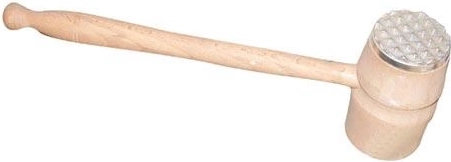 Ciocan pentru carne unilateral 33 cm lemn și metal