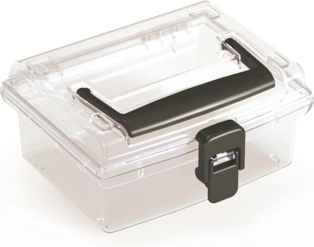 Organizator din plastic NUF LOW 148 × 135 × 70 mm, negru