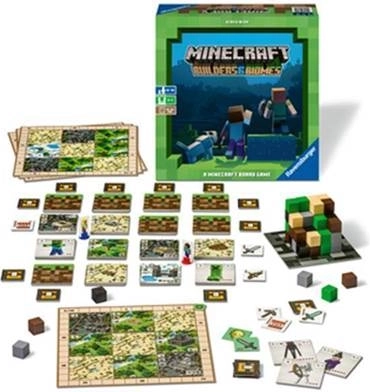 Joc de societate MINECRAFT: Builders & Biomes de la Ravensburger